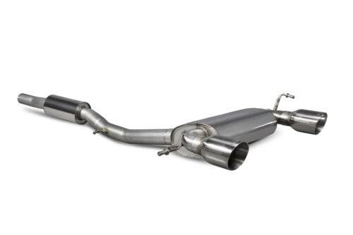 Scorpion resonated cat-back exhaust system for AUDI TT MK1