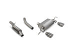 Scorpion resonated cat-back exhaust system for AUDI TT MK1
