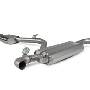 Scorpion Resonated cat-back system with valve for AUDI TT RS MK2
