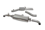 Scorpion Resonated cat-back system with valve for AUDI TT RS MK2