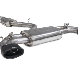 Scorpion Resonated Cat/GPF-back system with valves for AUDI RS3 8V