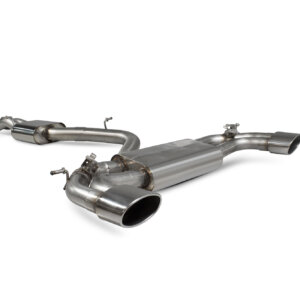 Scorpion Resonated cat-back system with electronic valves for AUDI RS3 8V