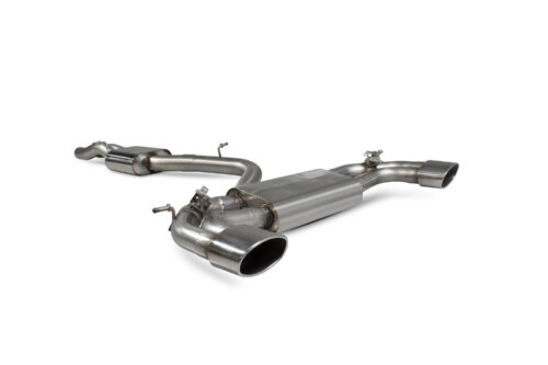 Scorpion Resonated cat-back system with electronic valves for AUDI RS3 8V