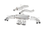 Scorpion Resonated cat-back system with no valves for AUDI RS3 8V