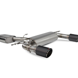 Scorpion Resonated cat-back system with electronic valves for AUDI TT MK3