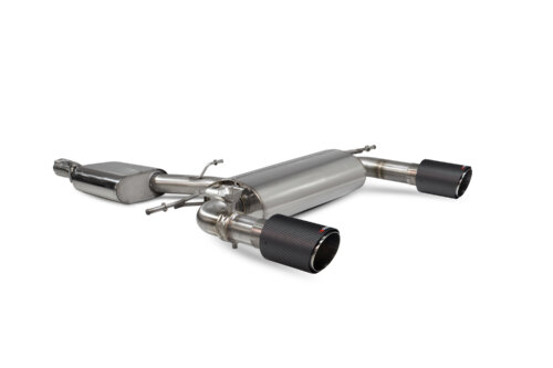 Scorpion Resonated cat-back system with electronic valves for AUDI TT MK3