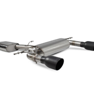 Scorpion Resonated cat-back system with electronic valves for AUDI TT MK3