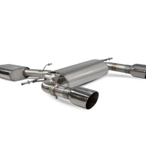 Scorpion Resonated cat-back system with electronic valves for AUDI TT MK3
