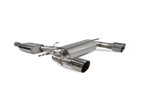 Scorpion Resonated cat-back system with electronic valves for AUDI TT MK3