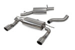 Scorpion Resonated cat-back system with electronic valves for AUDI TT MK3