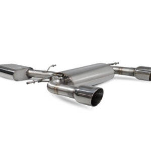 Scorpion Resonated cat-back system with no valves for AUDI TT MK3