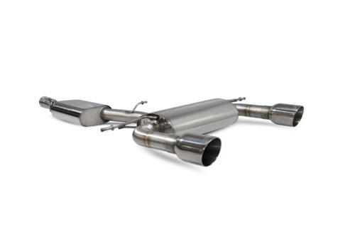 Scorpion Resonated cat-back system with no valves for AUDI TT MK3