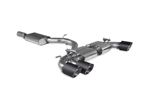 Scorpion Resonated cat/gpf back system & electronic valves for AUDI S3 8Y