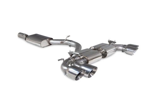 Scorpion Resonated cat/gpf back system & electronic valves for AUDI S3 8Y