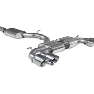 Scorpion Resonated Cat/GPF-back system for AUDI S3 8Y