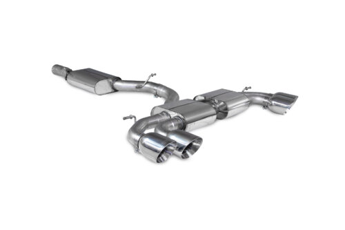 Scorpion Resonated Cat/GPF-back system for AUDI S3 8Y