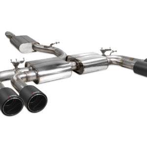 Scorpion Resonated Cat/GPF-back system with valves for AUDI S3 8V