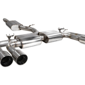 Scorpion Resonated Cat/GPF-back system with valves for AUDI S3 8V