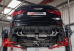 Scorpion Resonated Cat/GPF-back system with valves for AUDI S3 8V