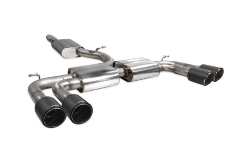Scorpion Resonated Cat/GPF-back system without valves for AUDI S3 8V