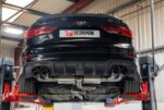 Scorpion Resonated Cat/GPF-back system without valves for AUDI S3 8V