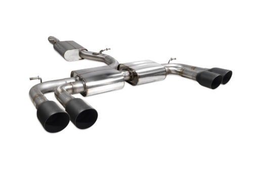 Scorpion Resonated Cat/GPF-back system without valves for AUDI S3 8V