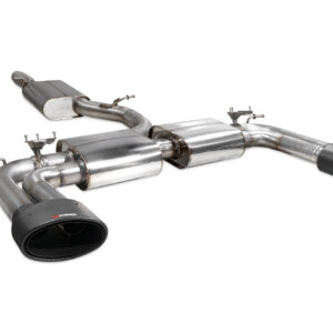 Scorpion Resonated Cat/GPF-back system with valves for AUDI S3 8V