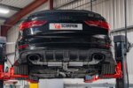Scorpion Resonated Cat/GPF-back system with valves for AUDI S3 8V
