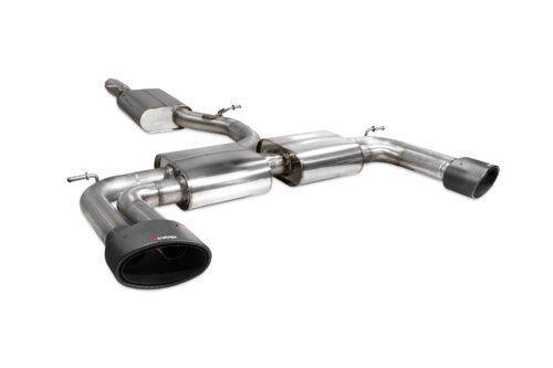 Scorpion Resonated Cat/GPF-back system without valves for AUDI S3 8V