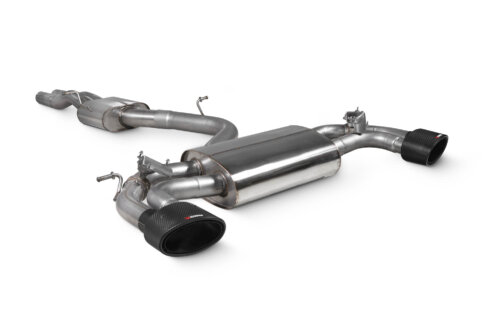Scorpion Resonated cat-back system with valves for AUDI RS3 8V