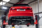 Scorpion Resonated Cat/GPF-back system with valves for AUDI S3 8V