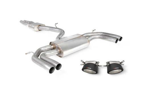 Scorpion Resonated Cat/GPF-back system without valves for AUDI RS3 8Y