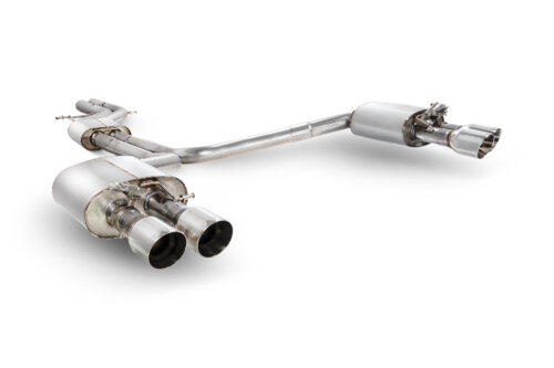 Scorpion Resonated half system with electronic valves for AUDI S6 C7 / AUDI S7 C7