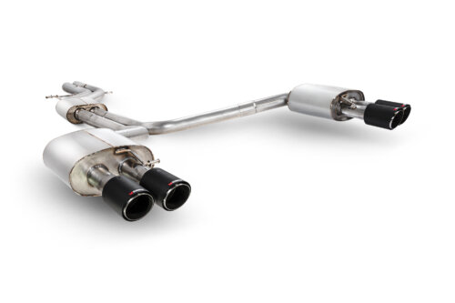 Scorpion Resonated half system with no valves for AUDI S6 C7 / AUDI S7 C7