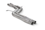 Scorpion Original centre silencer delete with x-pipe for AUDI S4 B8 / AUDI S5 8T