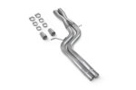 Scorpion Original centre silencer delete with x-pipe for AUDI S4 B8 / AUDI S5 8T