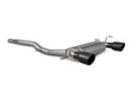 Scorpion non-resonated cat-back exhaust system for AUDI TT MK1