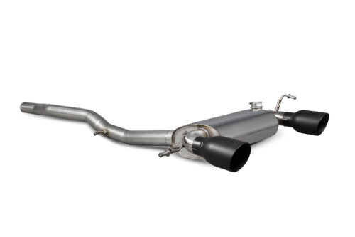 Scorpion non-resonated cat-back exhaust system for AUDI TT MK1