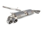 Scorpion Non-res cat-back system with electronic valves for AUDI S1