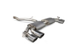Scorpion Non-resonated cat-back system (with valves) for AUDI TT S MK3