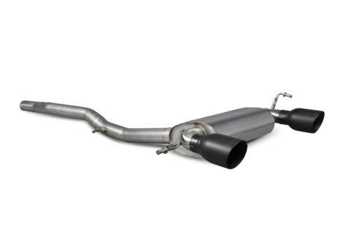 Scorpion non-resonated cat-back exhaust system for AUDI TT MK1