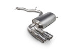 Scorpion non-resonated cat-back exhaust system for AUDI S3 8P