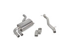 Scorpion non-resonated cat-back exhaust system for AUDI S3 8P