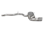 Scorpion non-resonated cat-back exhaust system for AUDI S3 8P