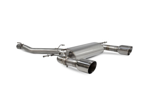 Scorpion Non-res cat-back system with electronic valves for AUDI TT MK3
