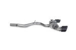 Scorpion Non-Resonated Cat/GPF-back system with elec valves for AUDI S3 8Y
