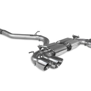 Scorpion Cat/GPF-back sustav bez rezonatora s elektroničkim ventilima za AUDI S3 8Y