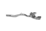 Scorpion Non-Resonated Cat/GPF-back system with elec valves for AUDI S3 8Y