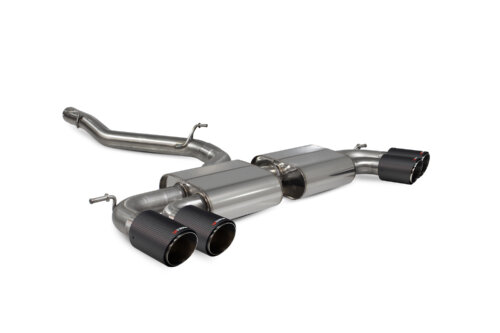 Scorpion Non-Resonated Cat/GPF-back system without valves for AUDI S3 8V