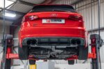 Scorpion Non-Resonated Cat/GPF-back system without valves for AUDI S3 8V